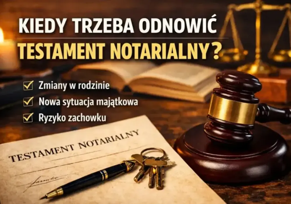 Testament notarialny - spokój dla rodziny? Sprawdź, jak go spisać!