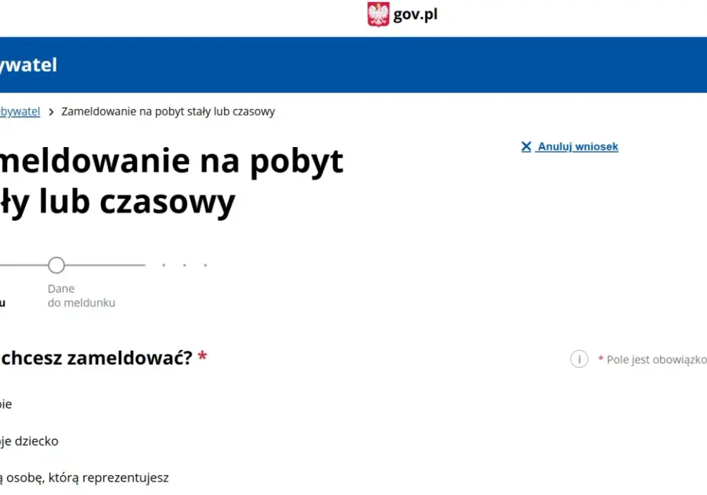 Meldunek online - Jak zameldować się w nowym mieszkaniu?