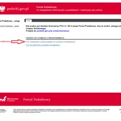 Wybierz PCC-3, aby dowiedzieć się, jak zapłacić PCC-3 przelewem przez Portal Podatkowy.