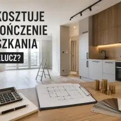 Planowanie wykończenia mieszkania pod klucz: kalkulator, plany, próbki materiałów i stosy monet. Ile kosztuje wykończenie mieszkania?