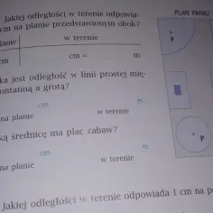 Jakiej odległości w terenie odpowiada 1 cm na planie? Odkryj to!