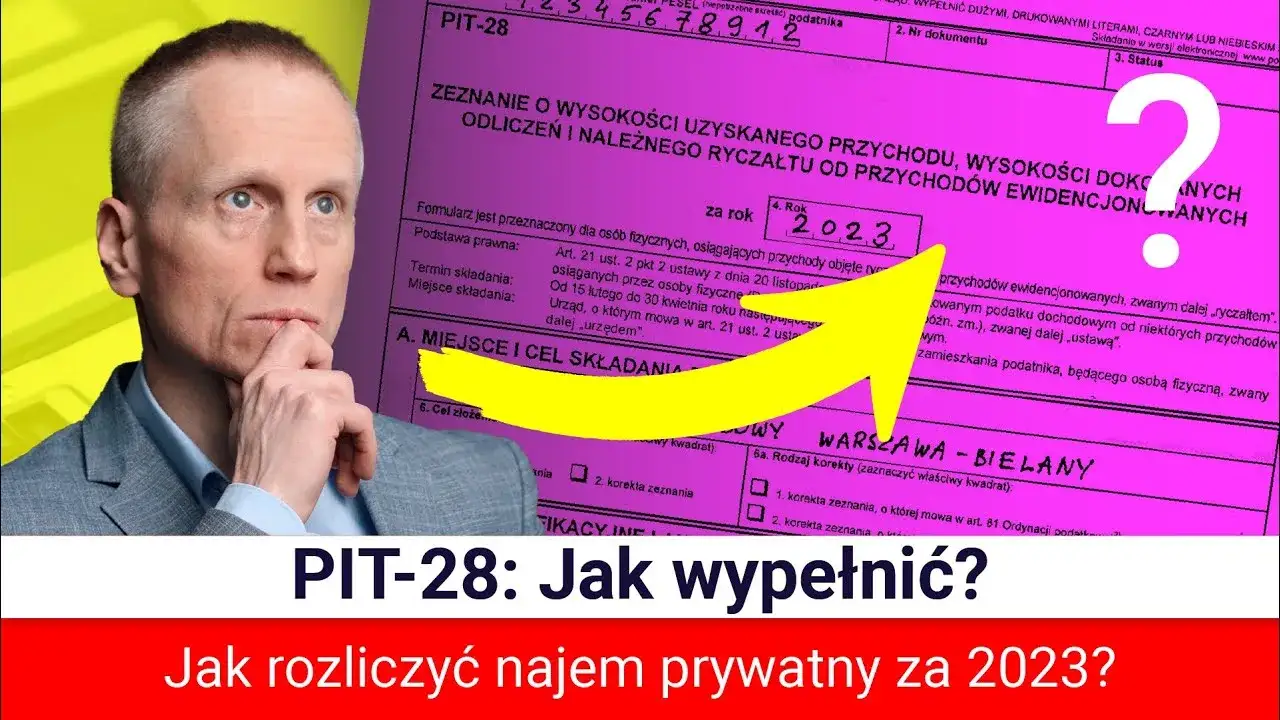 Zdjęcie Jak wypełnić PIT 28 za wynajem mieszkania i uniknąć błędów